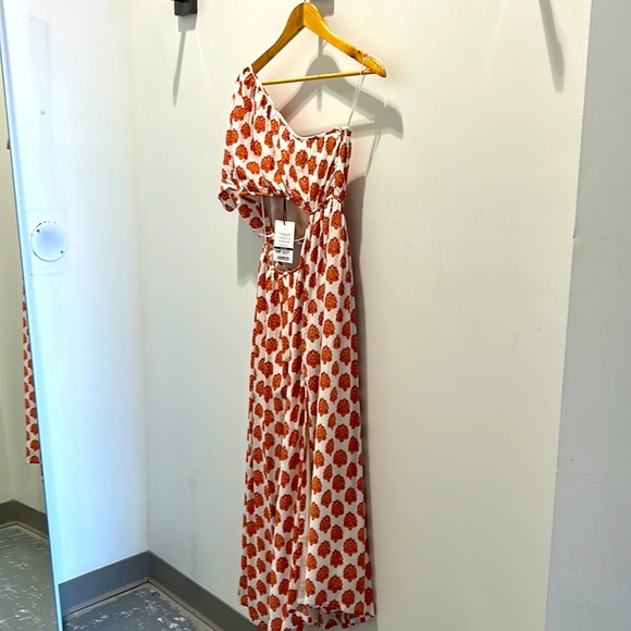 Rue Stiic Dresses & Skirts - Velma Midi Dress Ottoman Dream Rooiboos